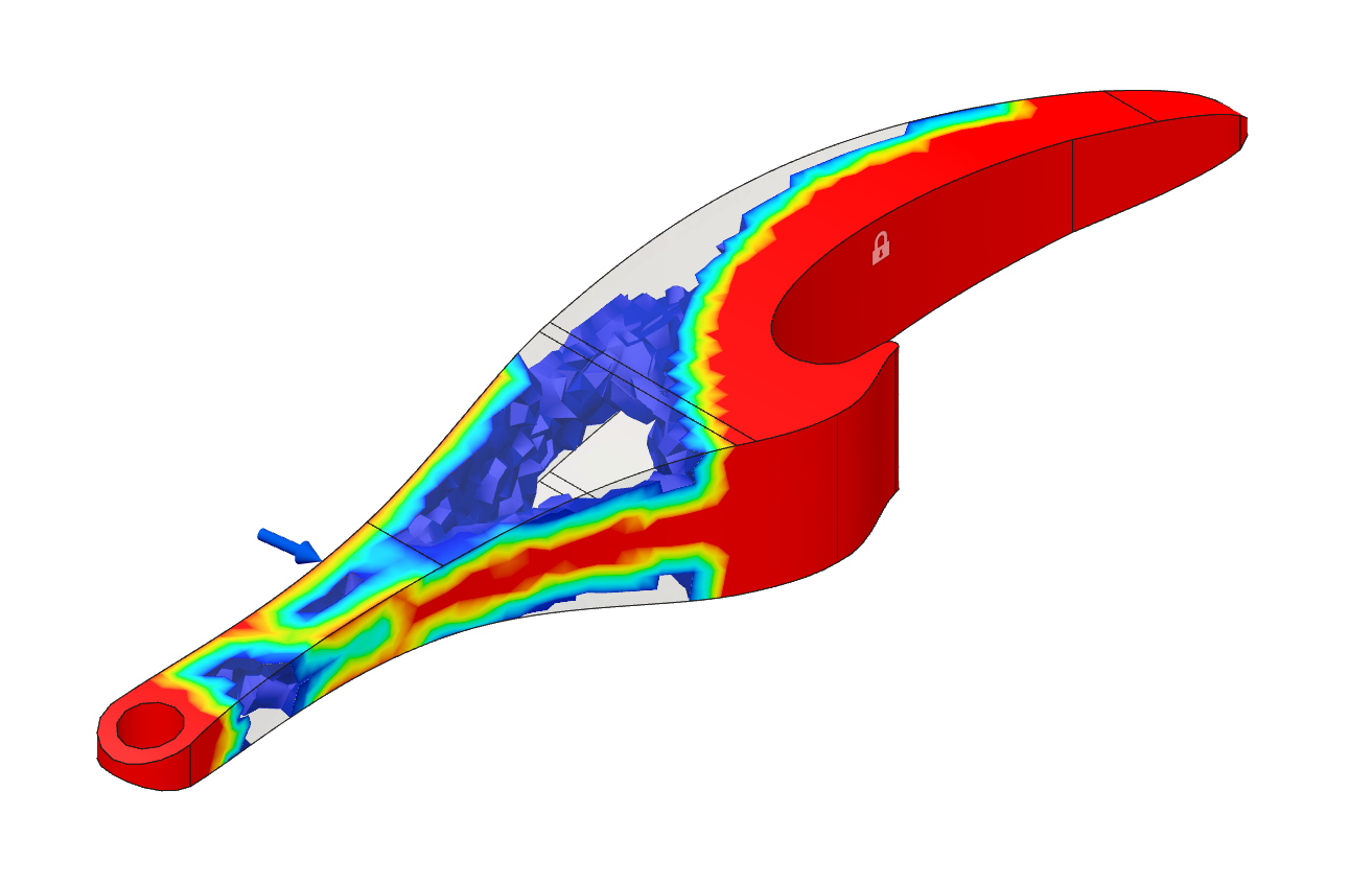 Design for additive - Self supporting geometry - Materflow